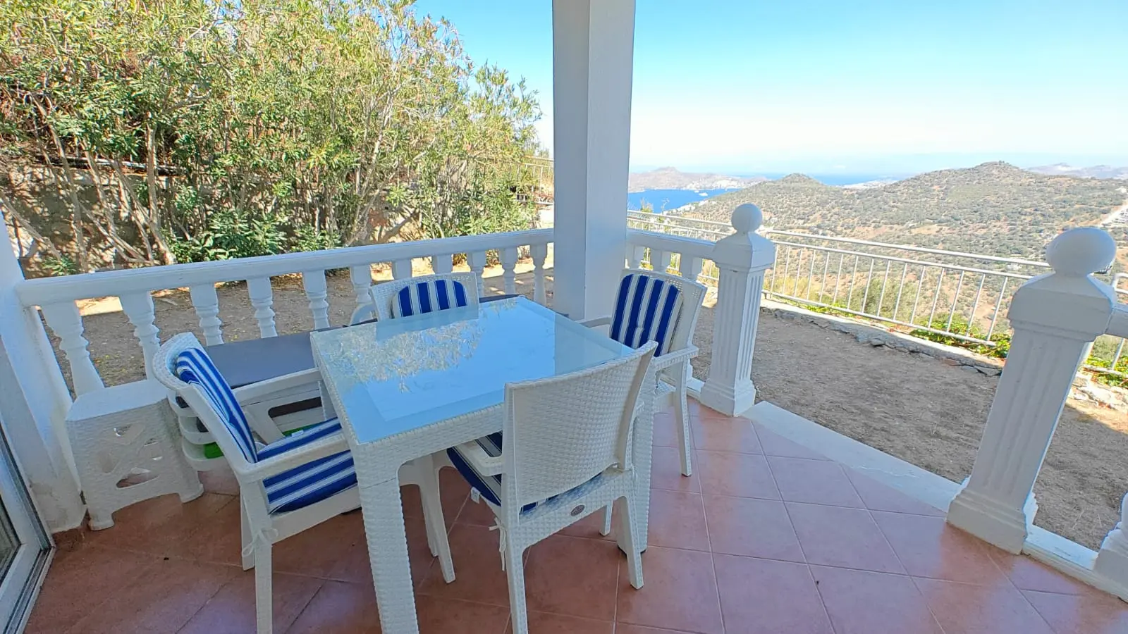 Large terrace